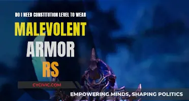 Malevolent Armor Requirements: Do You Need Constitution?