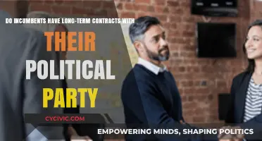 Do Incumbents Secure Long-Term Contracts with Political Parties?