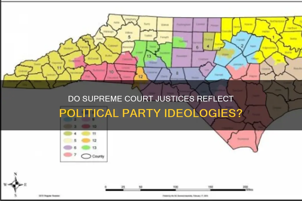 do justices represent a political party