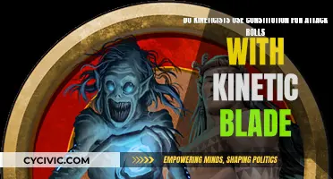 Kineticists' Kinetic Blade: Constitution for Attack Rolls?