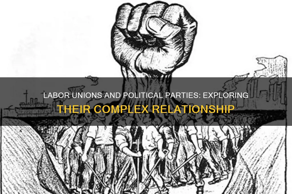 do labor union have political parties