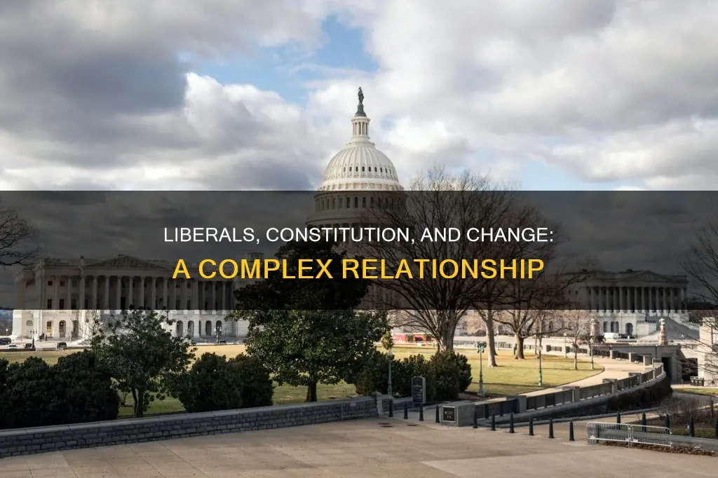 do liberals want to get rid of the constitution