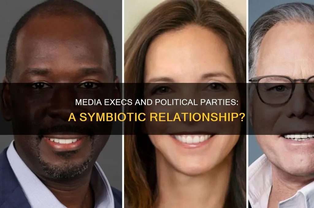 do media execs benefit from political parties