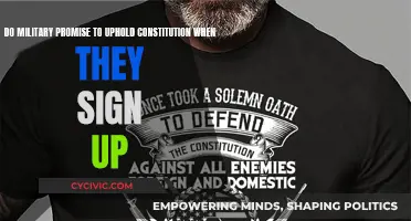Military Oath: Constitution Defense Promise?