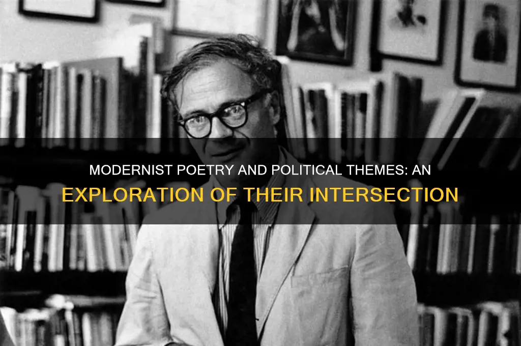 do modernist poems include politics