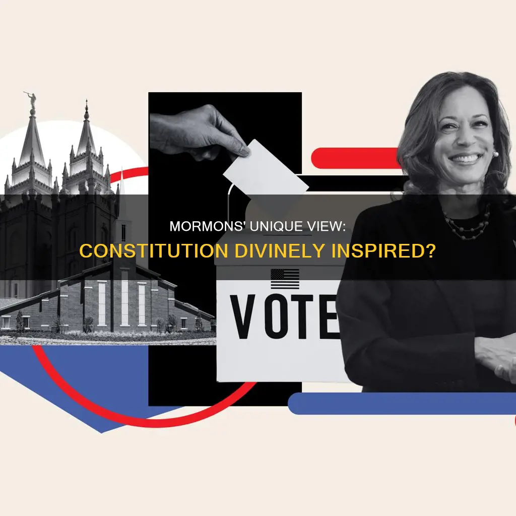 do mormons believe the constitution is divinely inspired