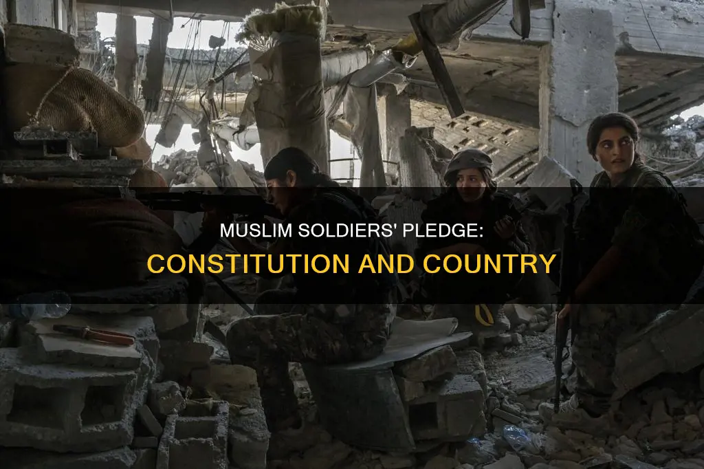 do muslim soldiers swear to uphold the constitution