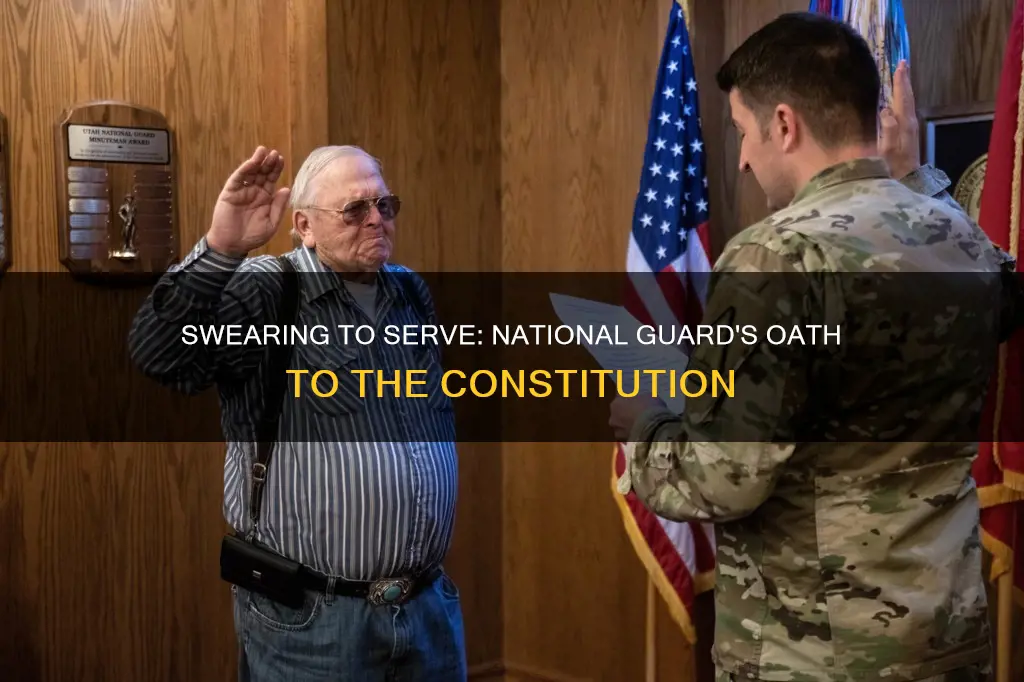 do national guard swear an oath to uphold the constitution