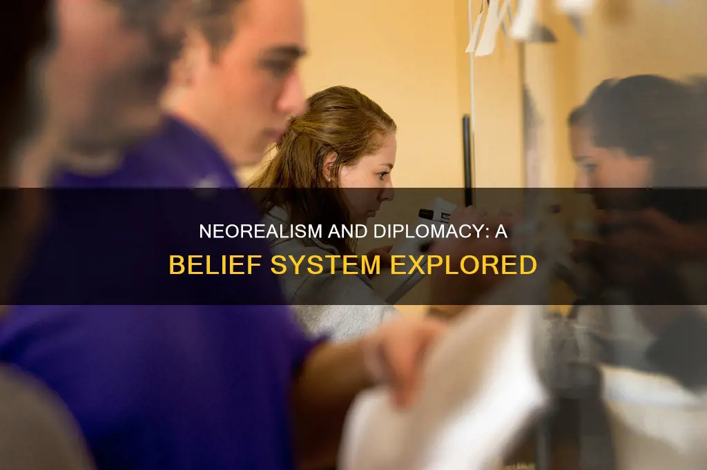 do neorealists believe in diplomacy