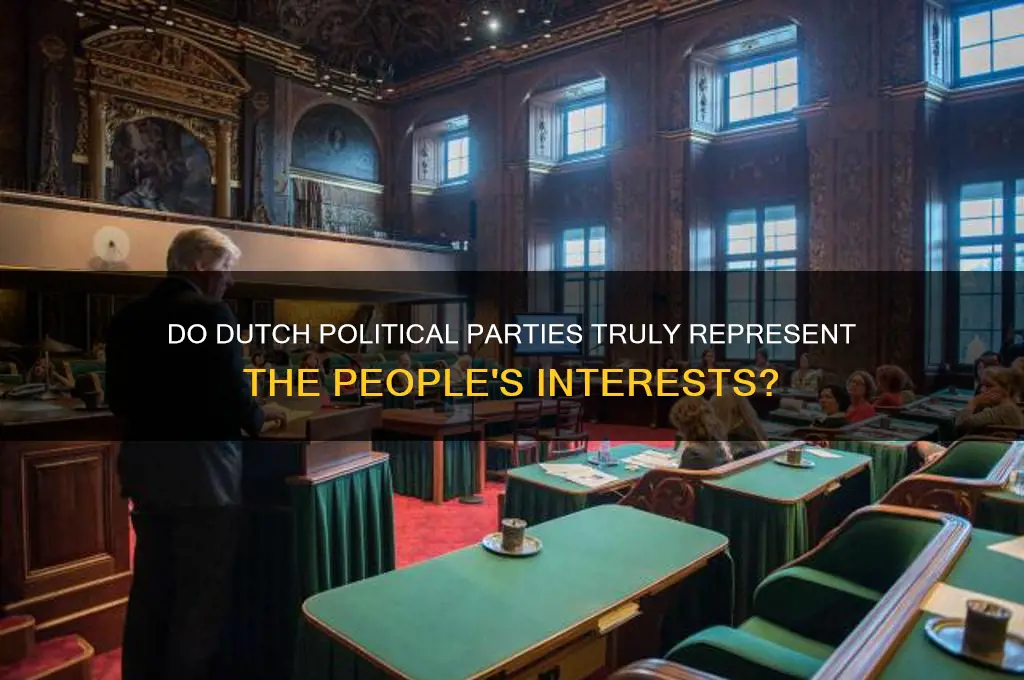 do netherlands political parties represent people