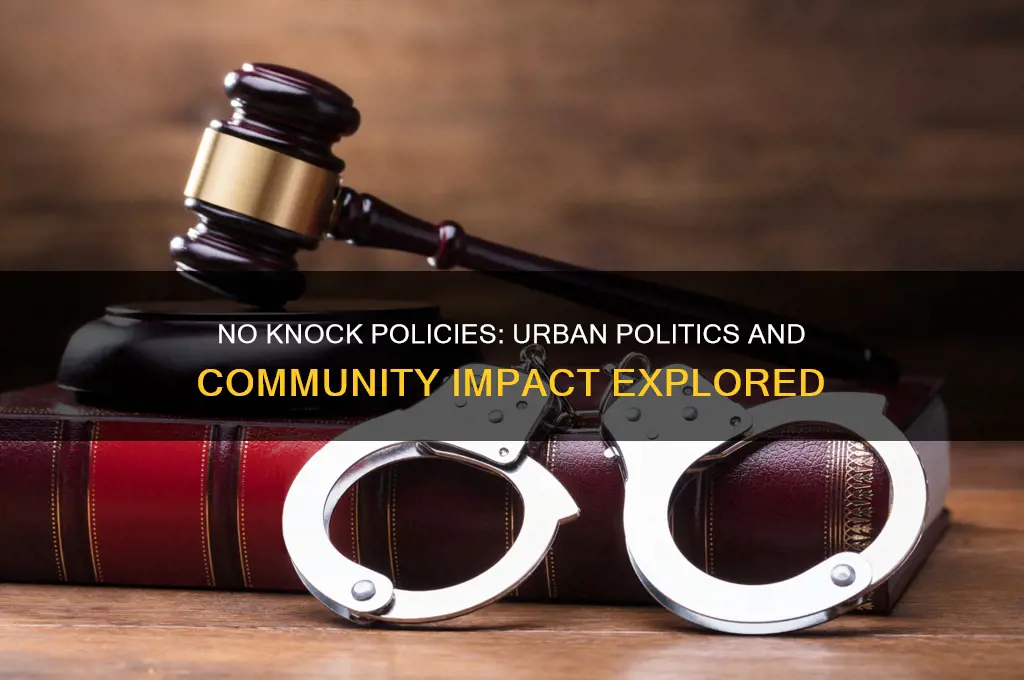 do no knock city political