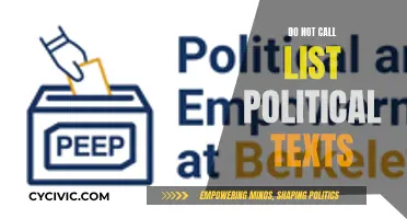 Texts and Politics: The Do Not Call List