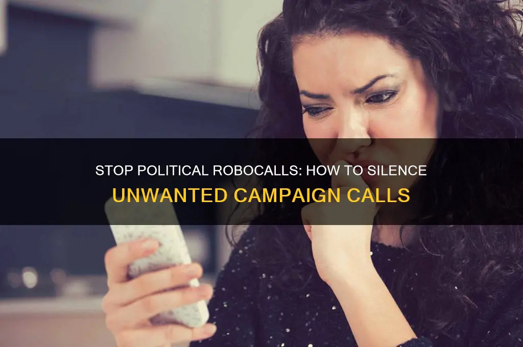 do not call political robocalls