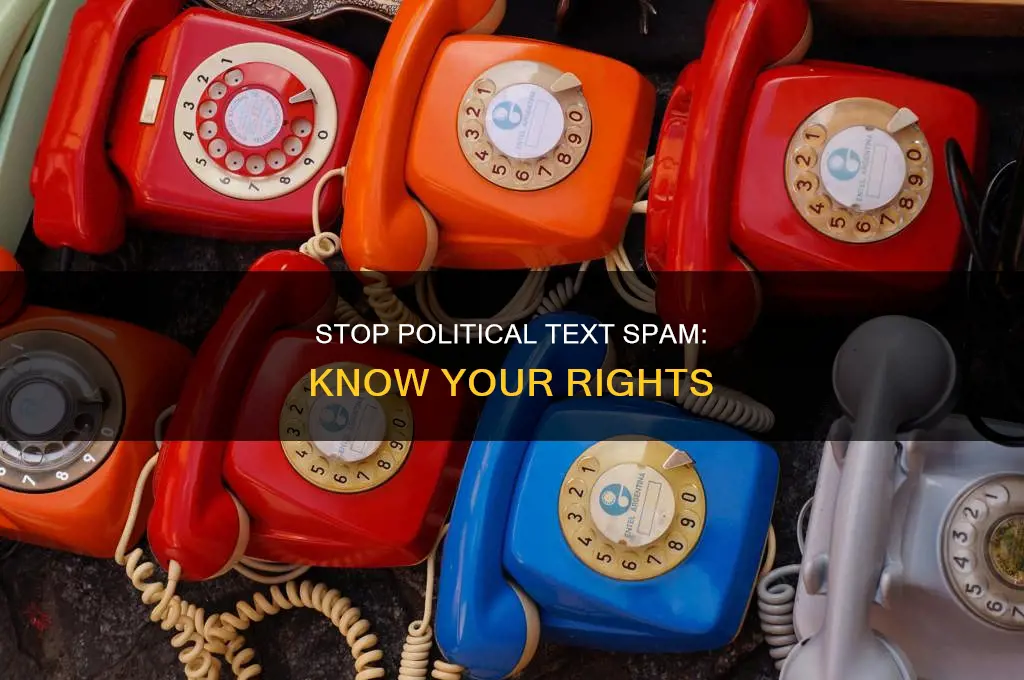 do not call registry political campaigns text spam