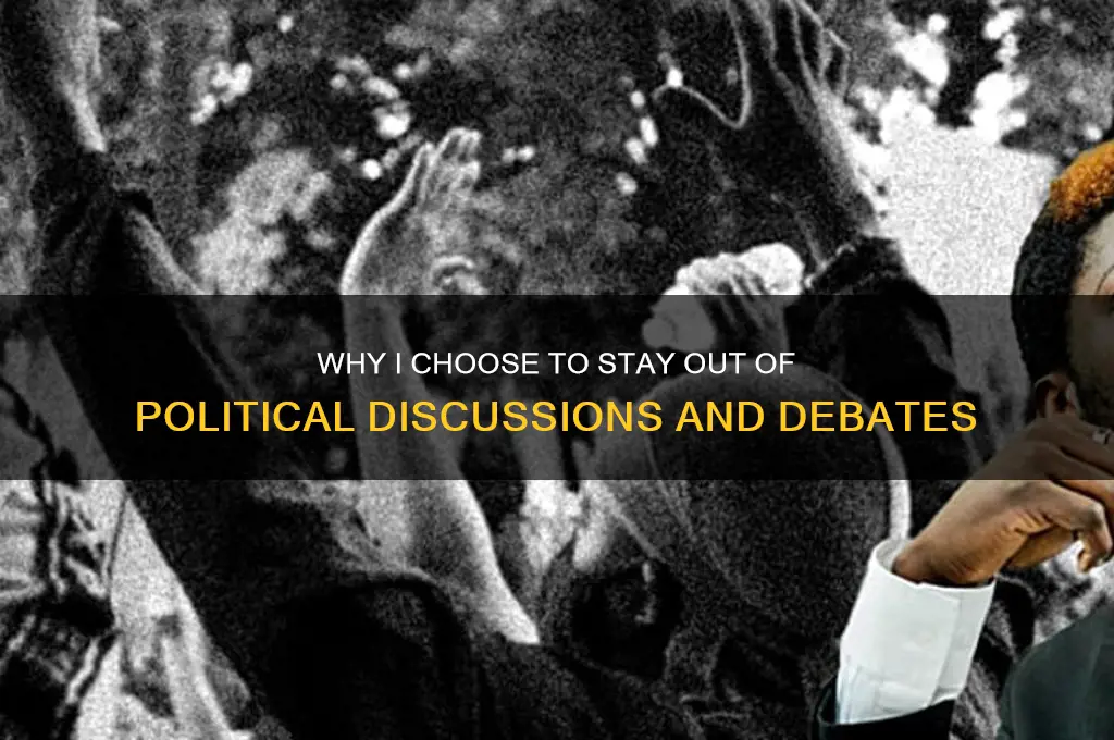 do not care about politics