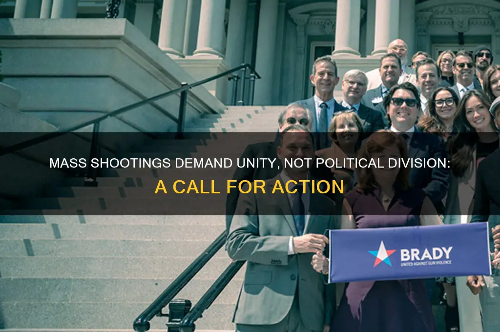 do not politize mass shootings