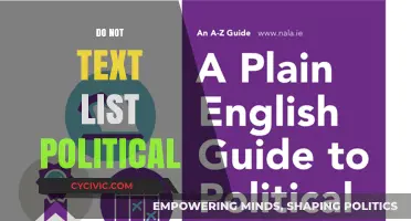 Avoid Political Texts: Respect Boundaries with a Do Not Text List