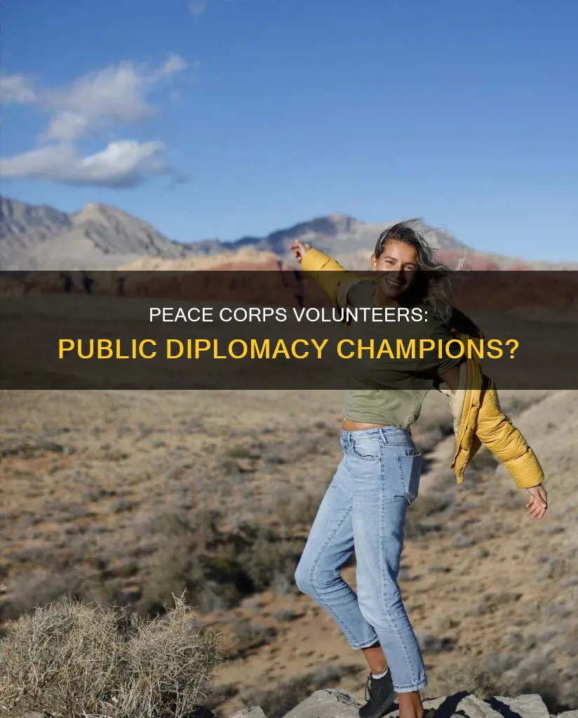 do peace corps volunteers do public diplomacy