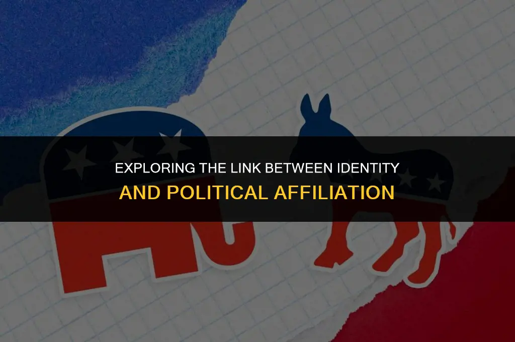 do people correlate identity to political affiliation