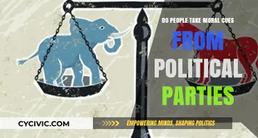 Political Parties' Influence: Shaping Moral Compass or Reflecting Values?