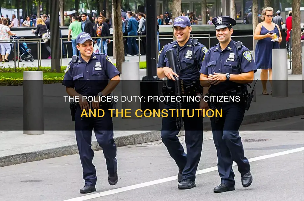 do police have a constitutional duty to protect