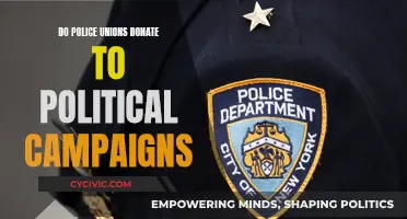 Police Unions: Political Campaign Donors?