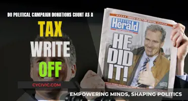 Political Donations: Tax Write-Offs?