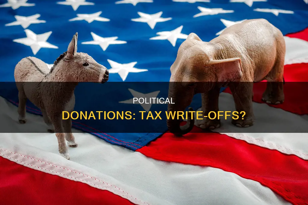 do political campaign donations count as a tax write off