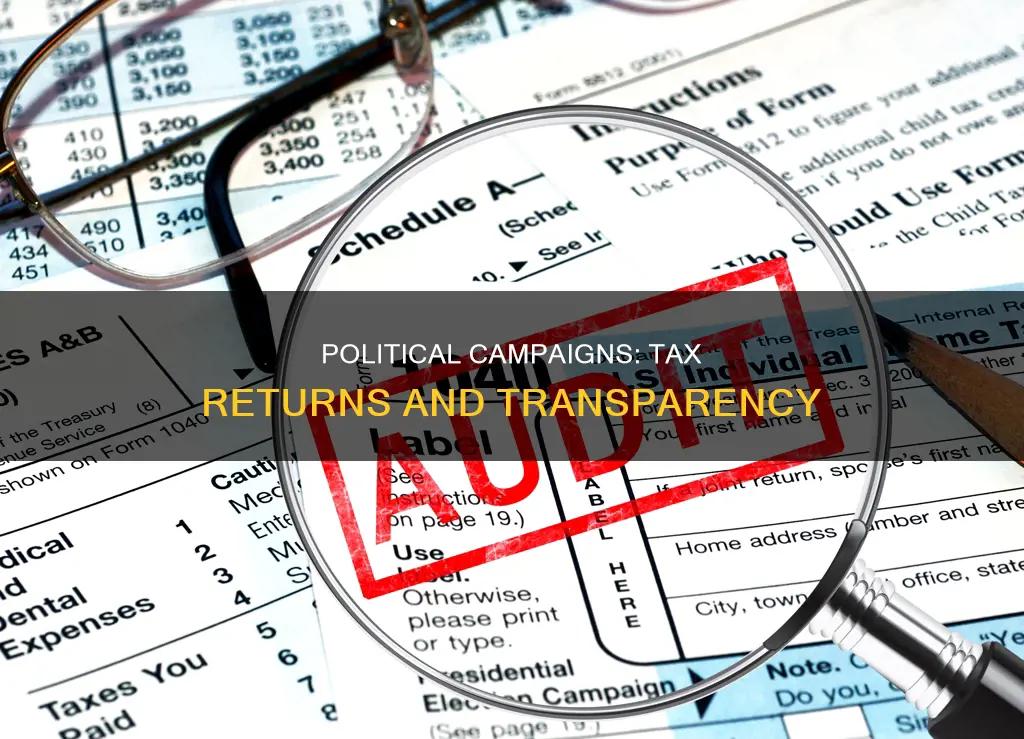 do political campaigns le tax returns