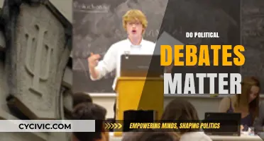 Do Political Debates Shape Elections or Just Entertain Voters?