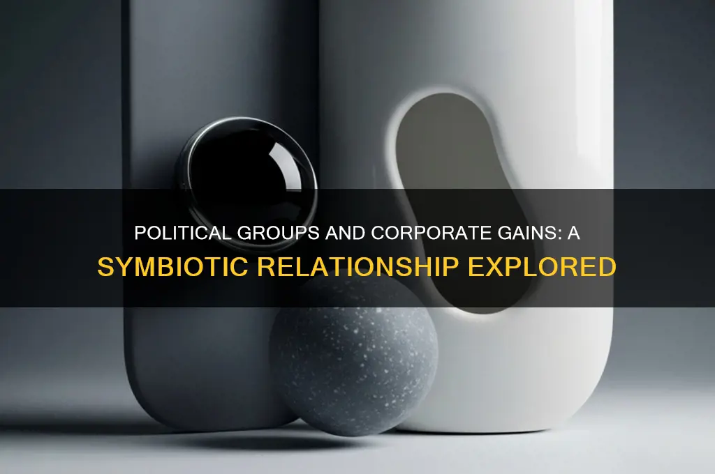do political groups benefit companies