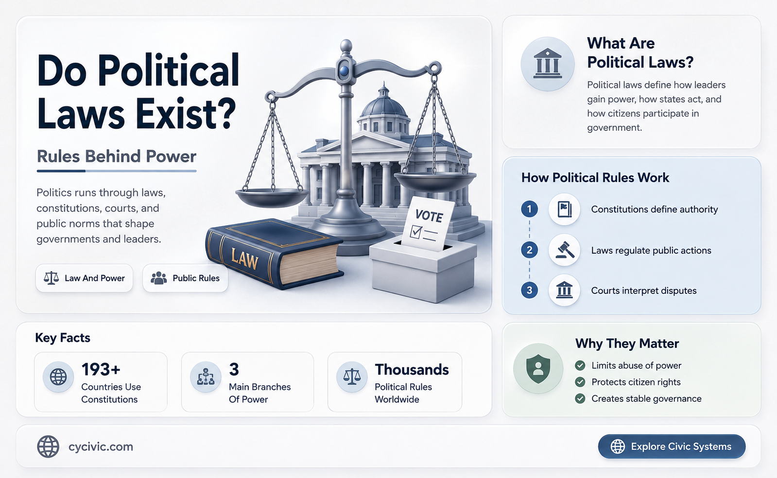 are there law of politics