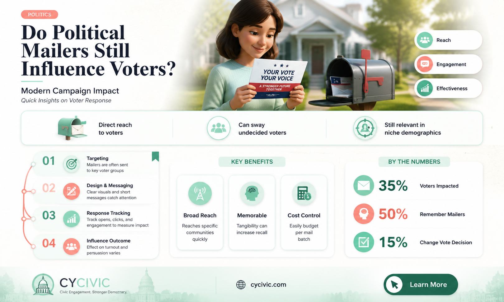 are political mailers effective