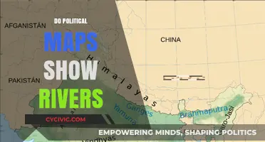 Do Political Maps Include Rivers? Exploring Cartographic Details and Omissions
