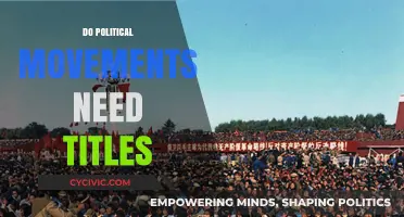 Do Political Movements Need Titles? Exploring Identity, Unity, and Impact