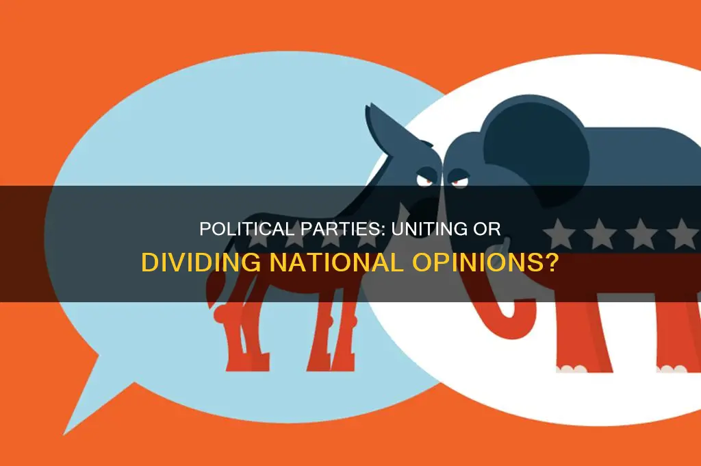 do political parties divide the country opinion article