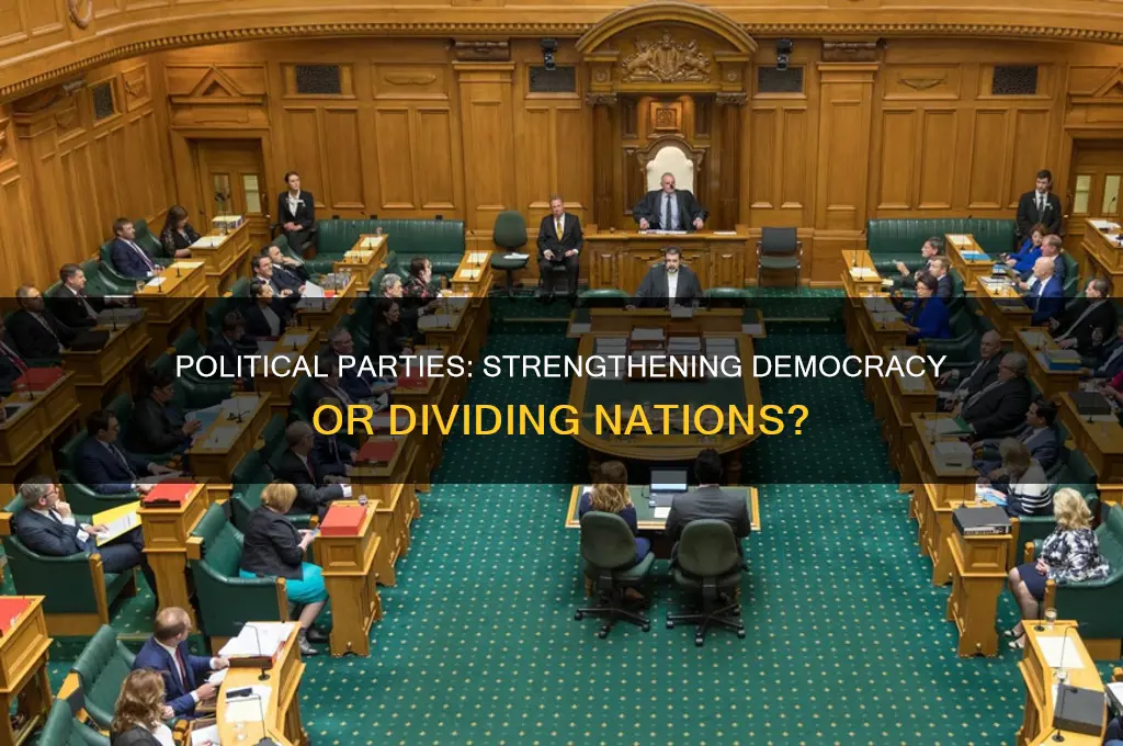 do political parties enhance democracy