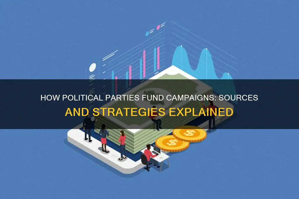 do political parties financce campaings