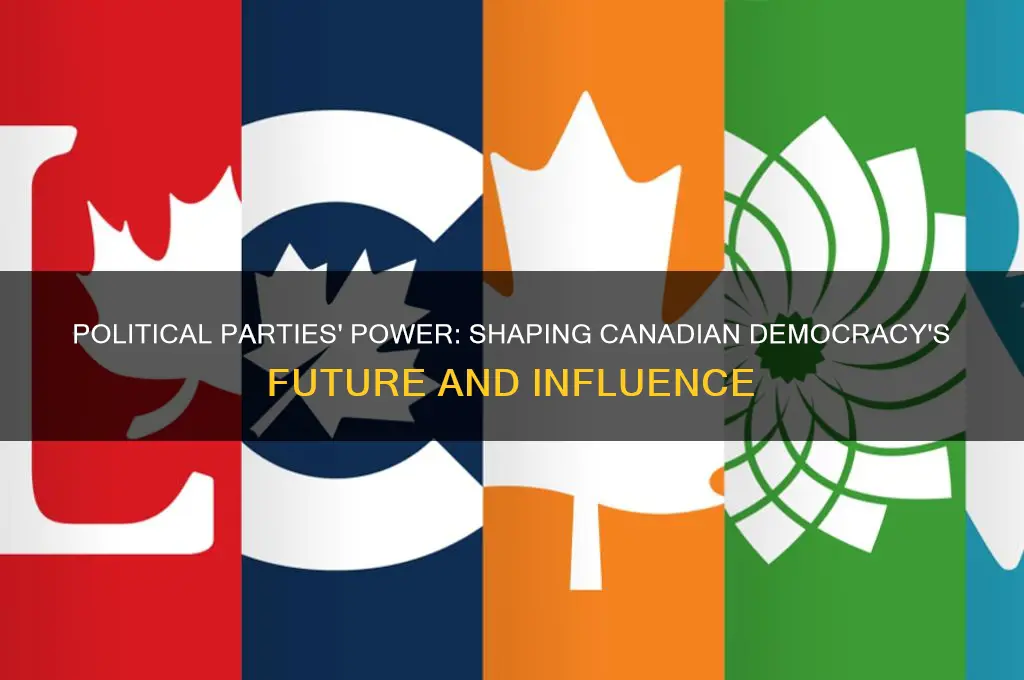 do political parties have an influential role in canadian democracy