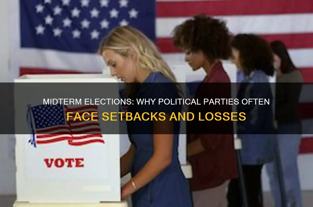 do political parties lose during mid terms