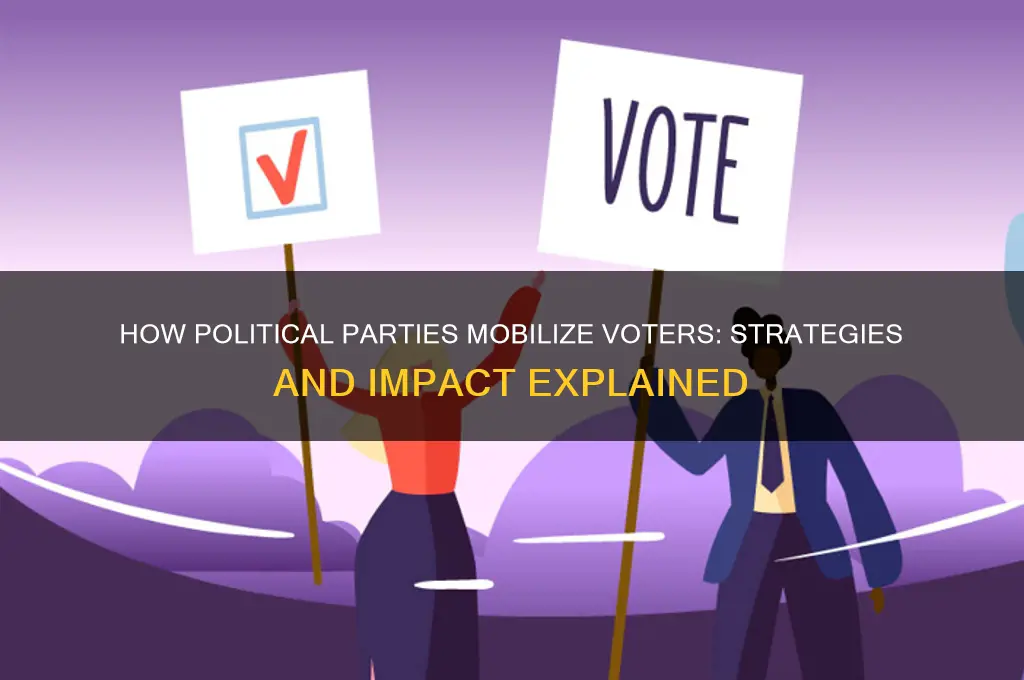 do political parties mobilize voters
