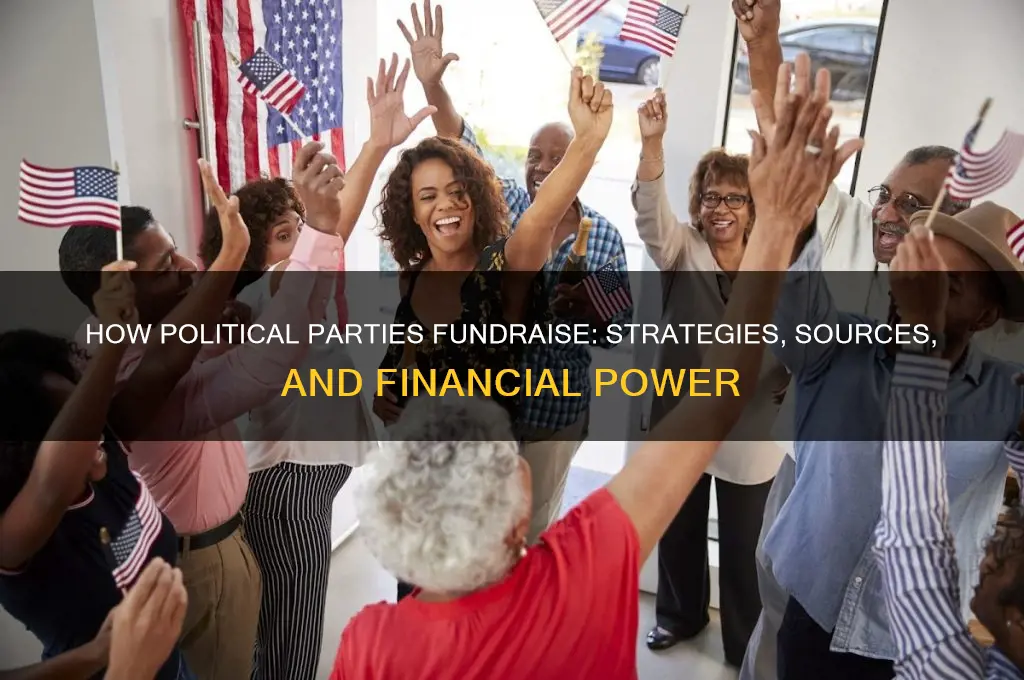 do political parties raise money