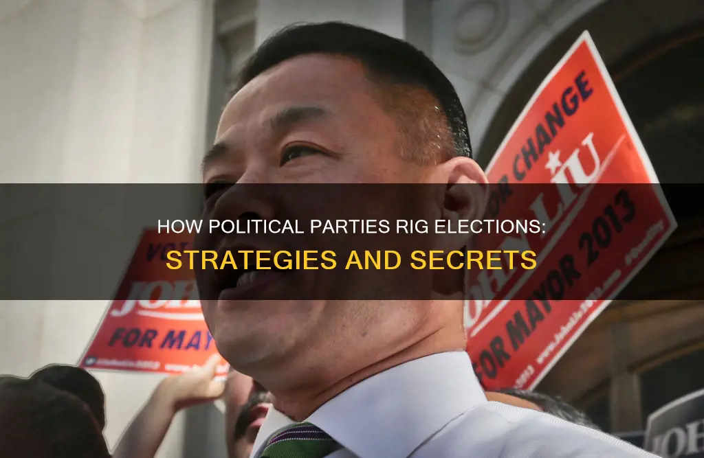 do political parties rig campaigns