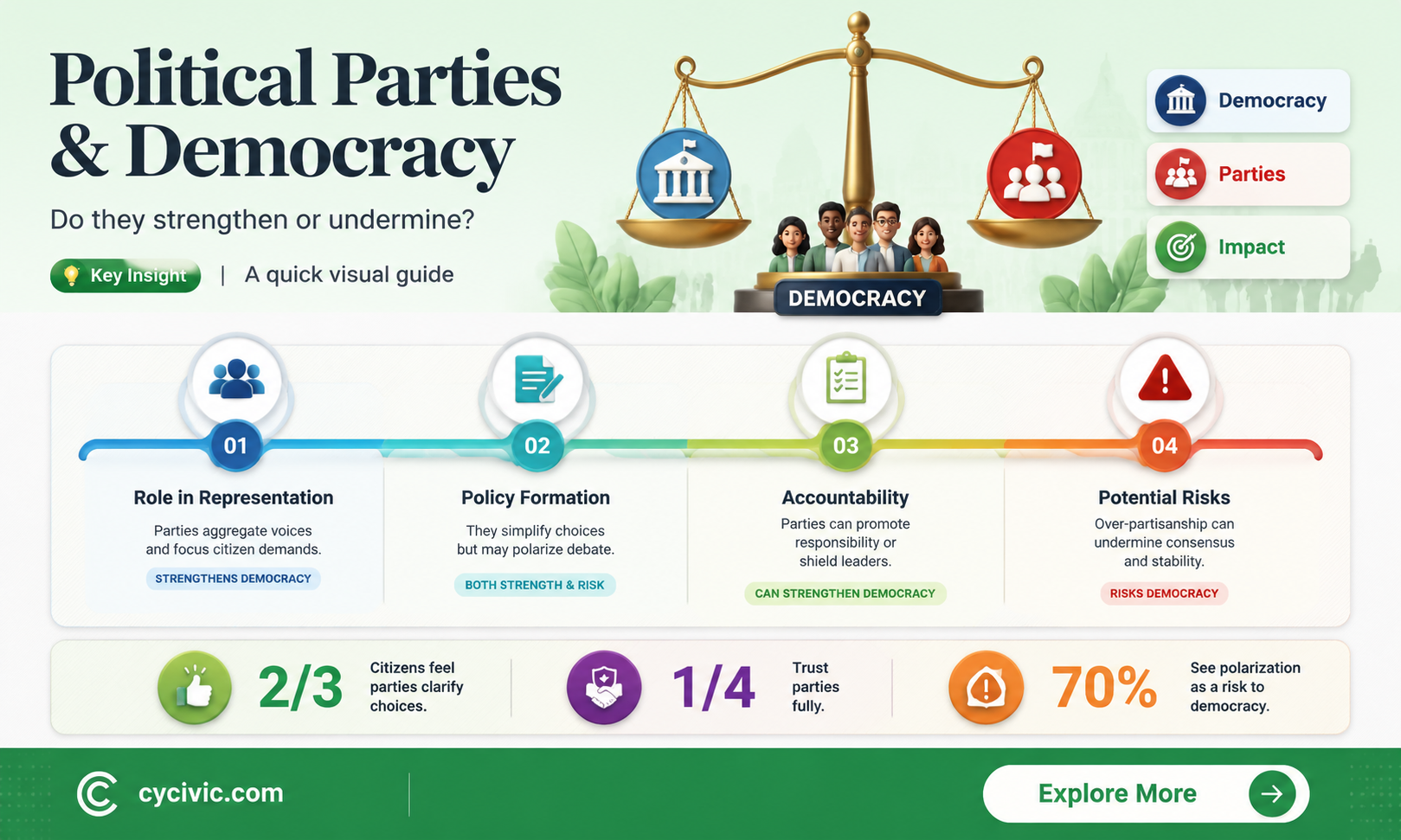 are political parties bad for democracy