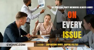 Do Political Party Members Always Agree on Every Issue?