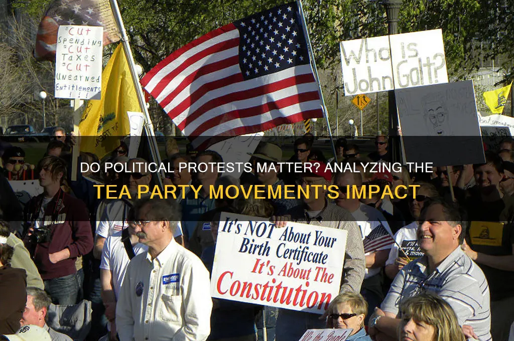 do political protests matter evidence from the tea party movement