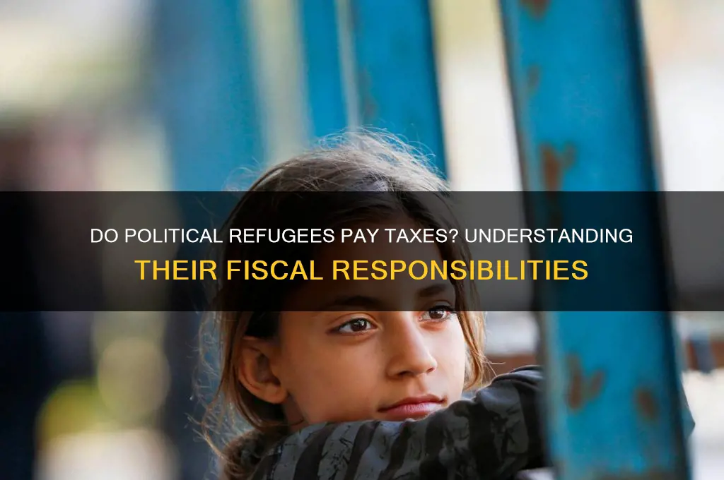 do political refugees pay taxes