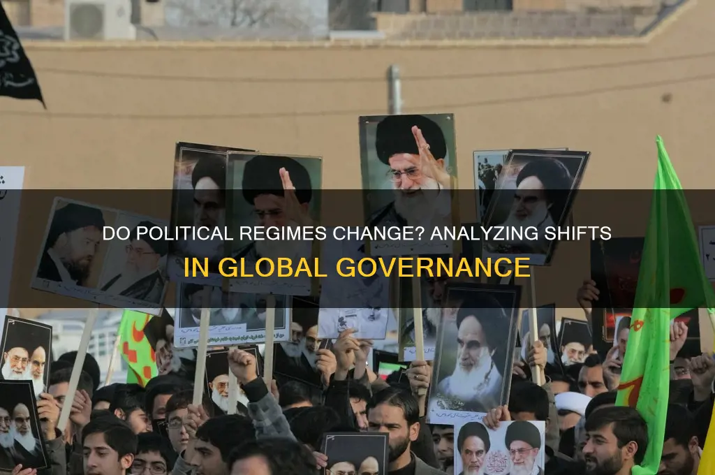 do political regimes chane