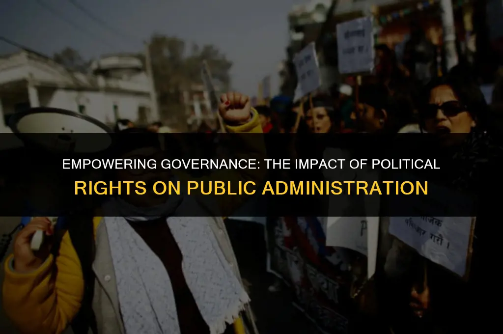 do political rights promote good governance