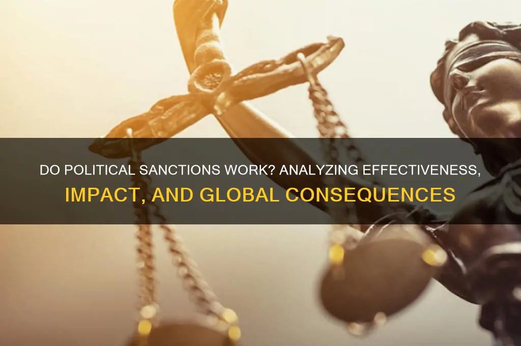 do political sanctions work